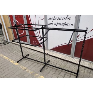 Стійка для одягу на 1,2,3 секції для різних навісок 